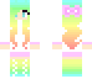 rainbow girl