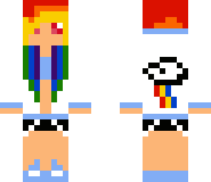 rainbowdash hoodie with headphones