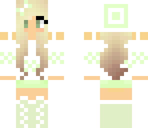 minty cute girl pretty