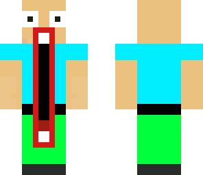 bald loooong mouth
