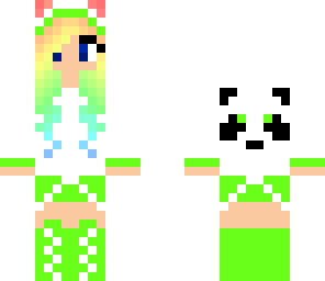 cute panda girl