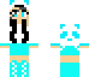 blue panda