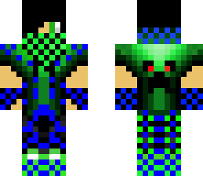 blue and green dj