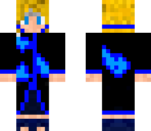 blue flame akatsuki
