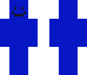 blue man