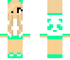 cute panda girl