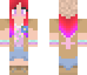 pastel-ish hipster girl