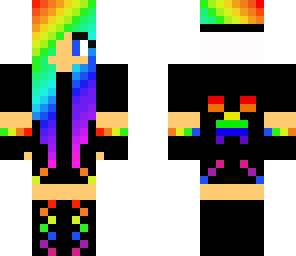rainbow girl