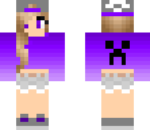 purple girl