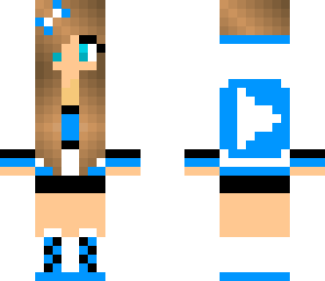 blue youtuber