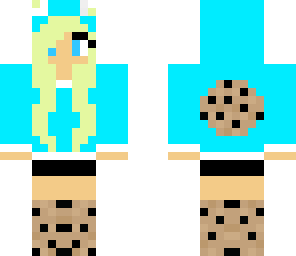 blue cookie girl