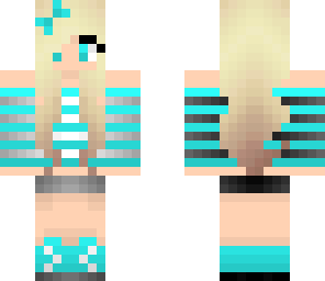 blue summer girl