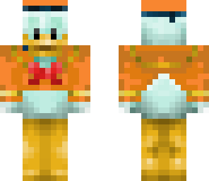 orange donald duck edit