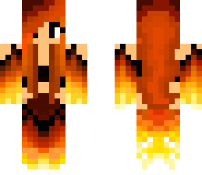 fire demon girl