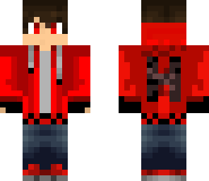 red hoodie boy