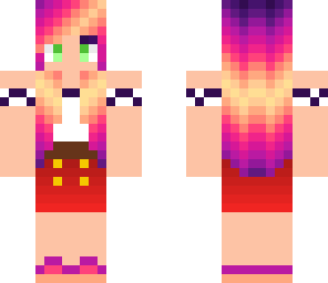 sunset girl
