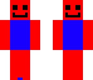red and blue smiley