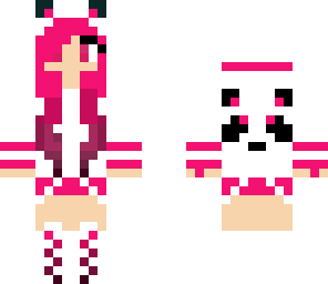 hot pink panda