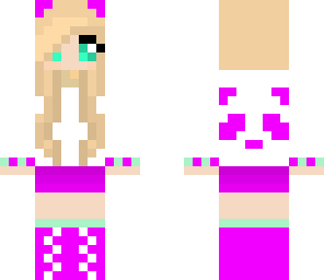 cute panda girl