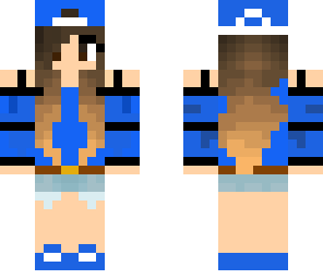 cc cute blue girl