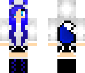 blue fox girl
