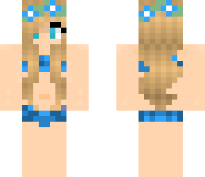 bikini flowergirl
