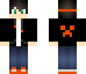 orange creeper hoodie