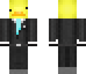 duck in a suit