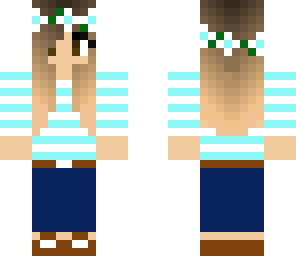 stripes and flower crowns