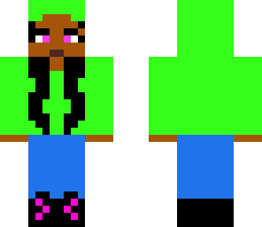 creeper hoodie girl