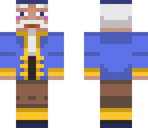 baron blue outfit