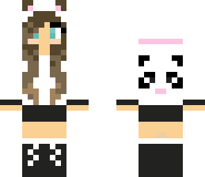 pink panda girl