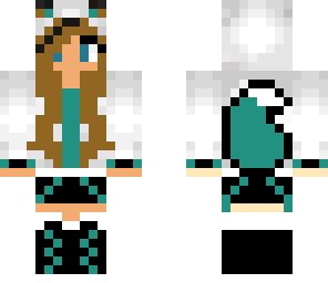 blue fox girl