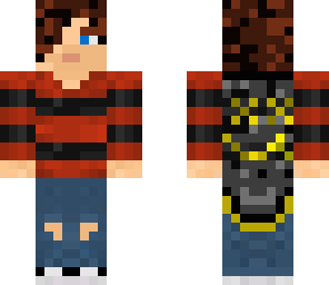grunge ben with nirvana cape