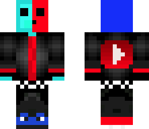 blue and red slime