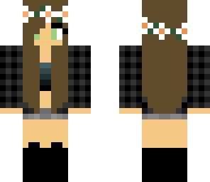flower crown girl
