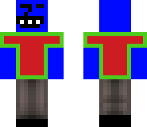 blue casually dressed troll