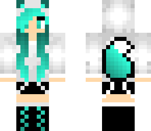 aqua wolf girl