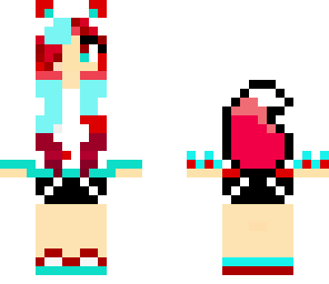 red and blue