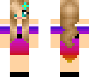 rainbow girl