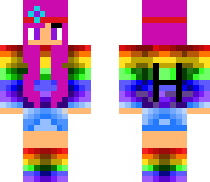 amy lee 33 in rainbow outfit