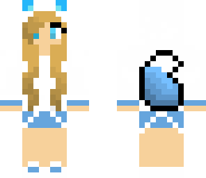 blue fox girl