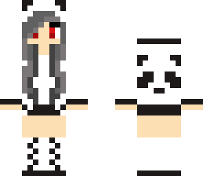 black evil panda