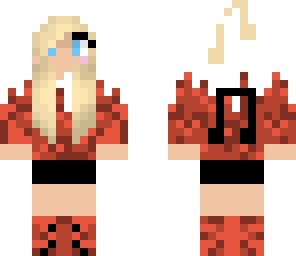red music girl