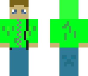 green hoodie guy