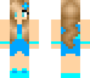 blue prom  girl