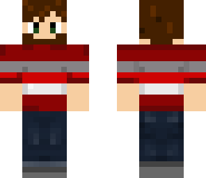 red stripes beard