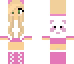 pink panda girl