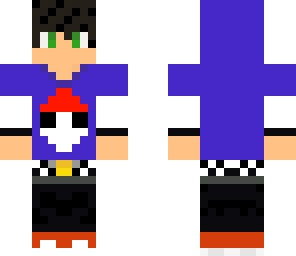 black-haired pokeball boy