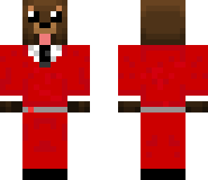 el oso en traje